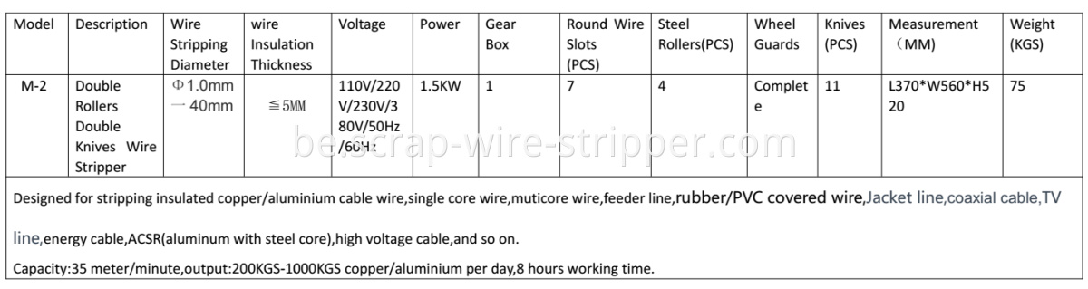 cable stripping machine for sale